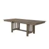 New Classic 40-3412-T Harrisburg - Dining Table Top & Base - Brown
