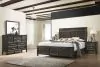 New Classic 00-677B-35N New Classic 00-677B-35N Andover - 5/0 Queen 5 Piece Bedroom Set (Bed, Dresser, Mirror, 2 Nightstands) - Nutmeg