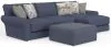 Jackson Furniture Industries 4052/63/76-23 Cape May - 2 Piece Sofa Chaise With Comfort Coil Seating, 41