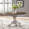 Liberty Furniture 186W-CD-GTS Liberty Furniture 186W-CD-GTS Carolina Crossing - Gathering Table - White / Antique Honey