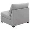 CoasterElevations 551511 Cambria - Upholstered Armless Chair - Gray
