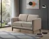Coaster Fine Furniture 511102 Islington - Fabric Upholstered Panel Arm Loveseat - Taupe
