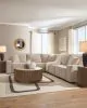 Benchcraft® 87003S4 Benchcraft® 87003S4 Carceri - 5-Piece Power Sectional Reclining Sofa - Cashmere