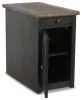 Ashley Furniture T736-7 Tyler Creek - Chair Side End Table - Grayish Brown / Black