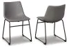 Ashley Furniture D372-08 Ashley Furniture D372-08 Centiar - Dining UPH Side Chair (Set of 2) - Gray