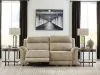 Ashley Furniture 5930247 Ashley Furniture 5930247 Next-Gen Durapella - 2 Seat PWR REC Sofa ADJ HDREST - Sand