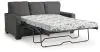 Ashley Furniture 53602/36/25 Rannis - 2 Pc. - Full Sofa Sleeper, Rocker Recliner - Pewter