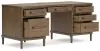 Ashley Furniture H769-21 Roanhowe - Home Office Desk - Brown