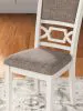 Ashley Furniture D423-325 Erinberg - Dining Room Table Set (Set of 6) - Antique White