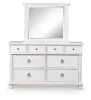 Ashley Furniture PCB823B1 Ashley Furniture PCB823B1 Rowlenstown - Dresser And Mirror - Antique White