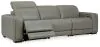 Ashley Furniture U94202S2 Ashley Furniture U94202S2 Correze - Power Sofa 3 Pc Sectional - Gray
