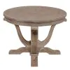 Liberty Furniture 154-OT1010 Greystone Mill - Oval Cocktail Table - Stone White Wash / Wirebrush Distressing