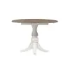 Liberty Furniture 244-T4444 Magnolia Manor - Drop Leaf Table - Antique White