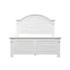 Liberty Furniture 607-BR-KPB Summer House - King Panel Bed - Oyster White