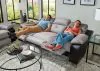Jackson Furniture Industries 11445-1152/08-1953/38 Felix - Sofa With 3 Recliners & Drop Down Table