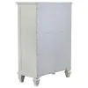 CoasterEssence 201305 Sandy Beach - 5-Drawer Bedroom Chest - Cream White