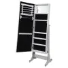 CoasterEssence 951017 Moore - Cheval Mirror With Jewelry Storage - Silver