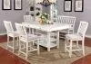 Furniture of America CM3194PC-2PK Kaliyah - Counter Height Chair (Set of 2) - Antique White