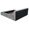 Coaster Fine Furniture 315981KW Wilshire - Upholstered California King Platform Bed - Gray