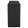 Coaster Fine Furniture 115395 Leandro - 2-Drawer Dining Sideboard Server - Burnished Black