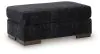 Benchcraft® 8040414 Whitmore Manor - Ottoman - Black Pearl
