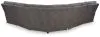 Ashley Furniture 61003S7 Ashley Furniture 61003S7 Next-Gen Durapella - 6-Piece Power Reclining Sectional - Slate