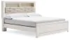 Ashley Furniture B2640B51 Altyra - King Bookcase Panel Bed - White