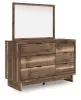 Ashley Furniture PCB3367B20 Chirason - Dresser And Mirror - Brown