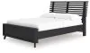 Ashley Furniture B1013B23 Danziar - Full Slat Panel Bed - Black
