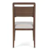Riverside Furniture 43457 Delia - Wood Back Side Chair (Set of 2) - Nouveau Walnut / Beige
