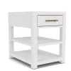 Riverside Furniture 30734 Riverside Furniture 30734 Rosalie - Chairside Table - White
