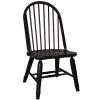 Liberty Furniture 17-C4050 Treasures - Bow Back Side Chair - Black