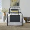 Liberty Furniture 179-BR17HFR-N Liberty Furniture 179-BR17HFR-N Vintage Series - Full Metal Bed - Navy