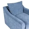 New Classic U1270-12-BLU Sylvie - Swivel Chair - Blue Slate