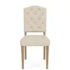 Riverside Furniture 92630 Mix-N-Match Chairs - Button Tufted Upholstered Chair (Set of 2) - Beige
