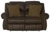Jackson Furniture Industries 31322-1176/29-1276/29 Pickett - Rocking Reclining Loveseat - Walnut