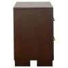 CoasterEssence 200712 Jessica - 2-Drawer Nightstand - Cappuccino