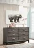 CoasterEveryday 212423 Watson - 6-Drawer Dresser - Gray Oak