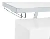 Coaster Fine Furniture 182355 Araceli - Freestanding LED Home Bar Cabinet - White High Gloss