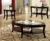 Furniture of America CM4488E Finley - End Table - Espresso