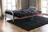 Furniture of America FP-2417BR Aksel - Futon Mattress - Black