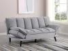 Coaster Fine Furniture 360018 Laredo - Upholstered Tufted Convertible Sofa Bed - Gray