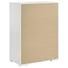 Coaster Fine Furniture 224945 Ives - 5-Drawer Bedroom Chest Of Drawers - White High Gloss
