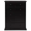 Coaster Fine Furniture 460595BLK Sumerlin - 6-Drawer Bedroom Chest Of Drawers - Black