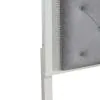 Liberty Furniture 781-BR15HU Liberty Furniture 781-BR15HU Reflections - King Upholstered Panel Headboard With Lights - Pearl White