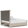Riverside Furniture 79280-79281-79272 Riverside Furniture 79280-79281-79272 Bennett - King Panel Bed - Frosted Gray