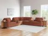 Ashley Furniture 92102S69 Ashley Furniture 92102S69 Modmax - 7-Piece Balanced Sectional With Audio And Storage Consoles - Spice