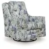 Ashley Furniture A3000732 Dustinford - Swivel Glider Accent Chair - Multi