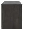 Ashley Furniture W3789-68 Ashley Furniture W3789-68 Cayboni - LG TV Stand With Fireplace Option - Black