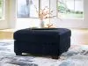 Ashley Furniture 2420508 SimpleJoy - Oversized Accent Ottoman - Navy
